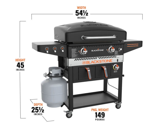 PATIO COLLECTION 28" GRIDDLE WITH AIR FRYER
