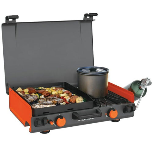 Blackstone Adventure Ready 14” Propane Camping Griddle with Side Burner