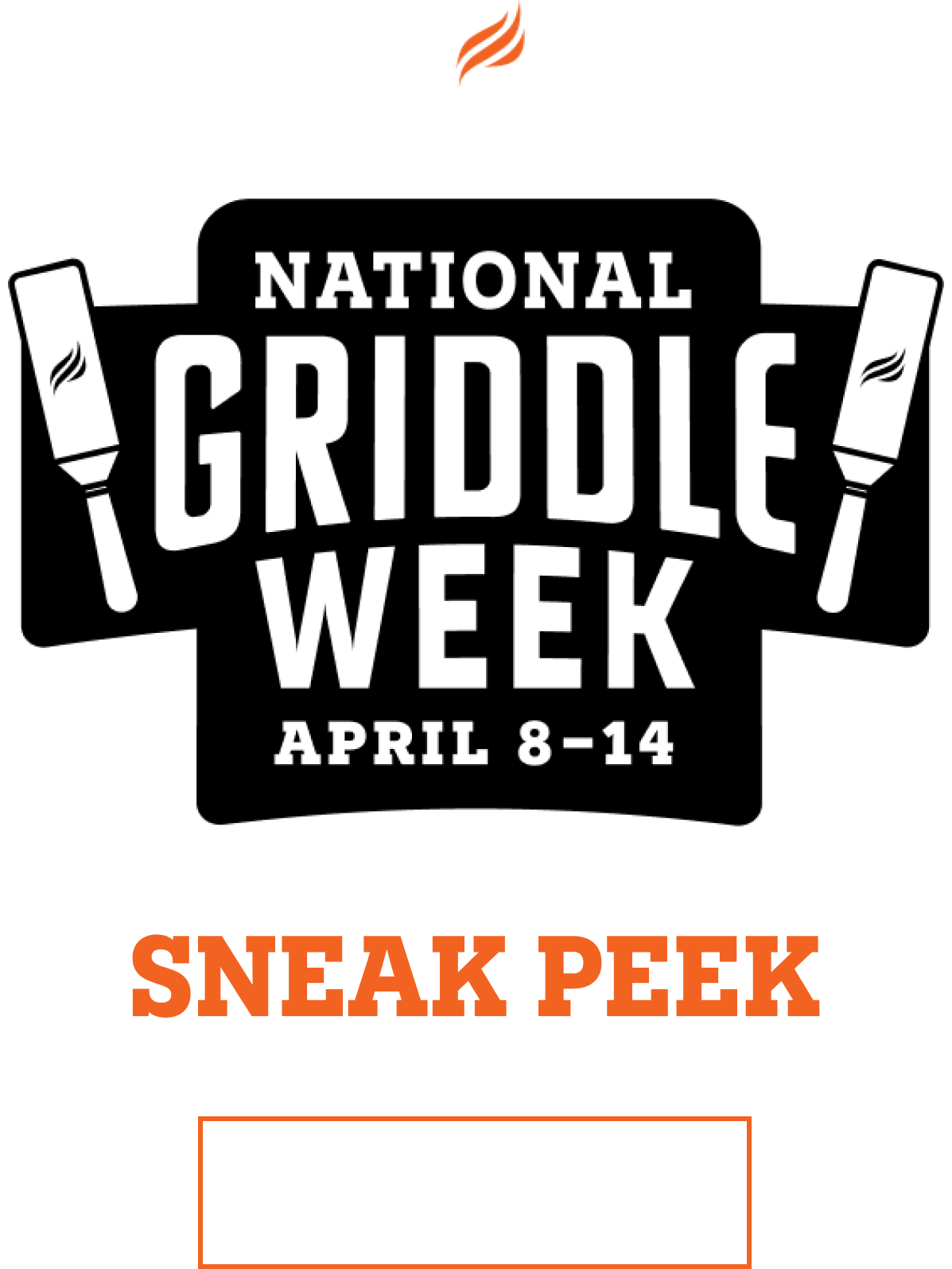 national griddles week logo - April 8-14 sneak peak