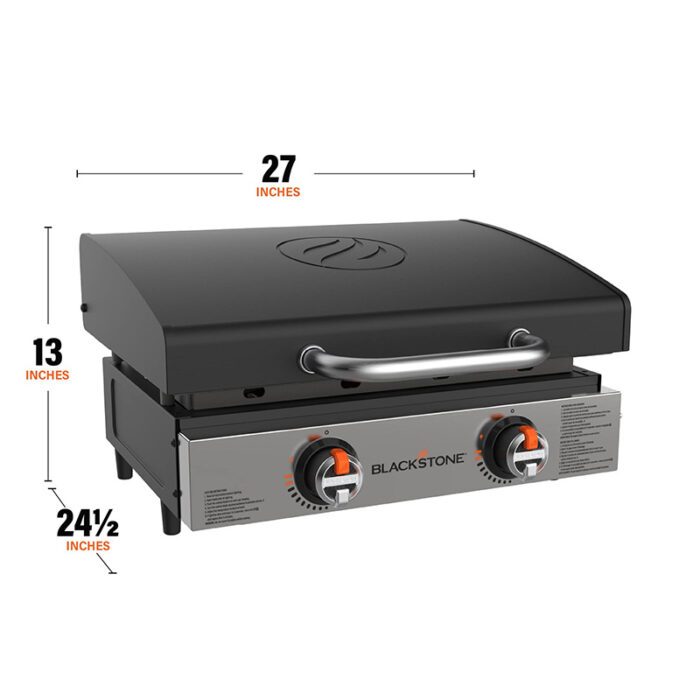 22 Omnivore Stainless Front Panel Tabletop Griddle