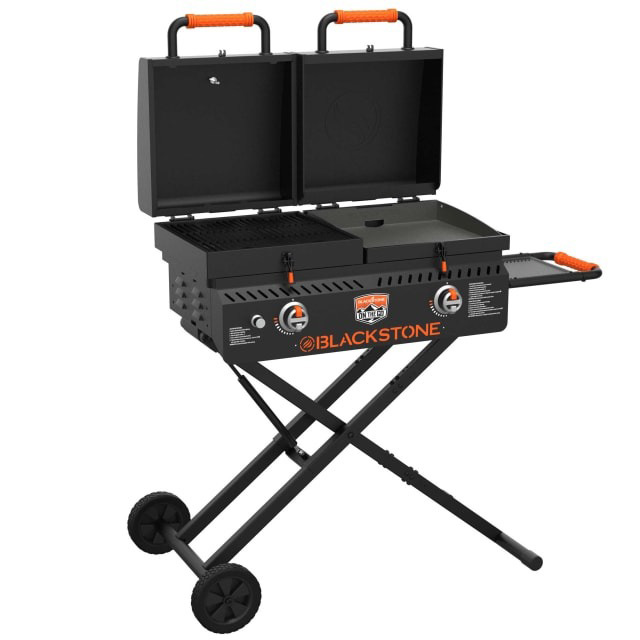 Blackstone griddle & charcoal grill combo hotsell